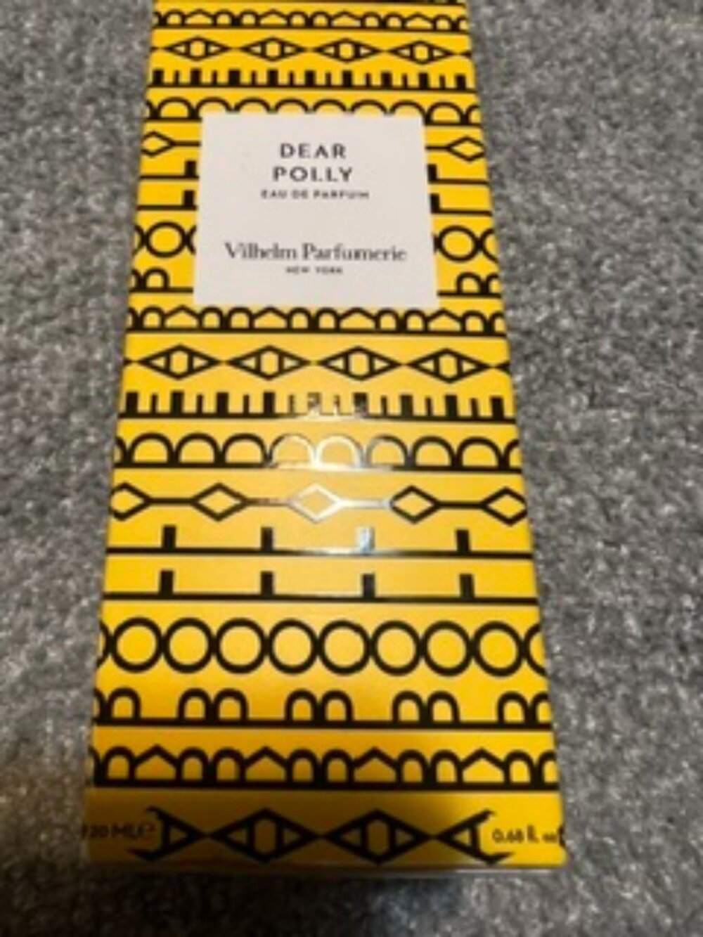 NWT Sealed Dear Polly Eau De Parfum By Vilhelm Parfumerie .68 Oz.